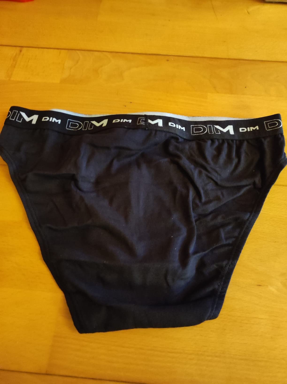 DIM Slip Uomo Cotone Elasticizzato 6 Pezzi Nero Grigio