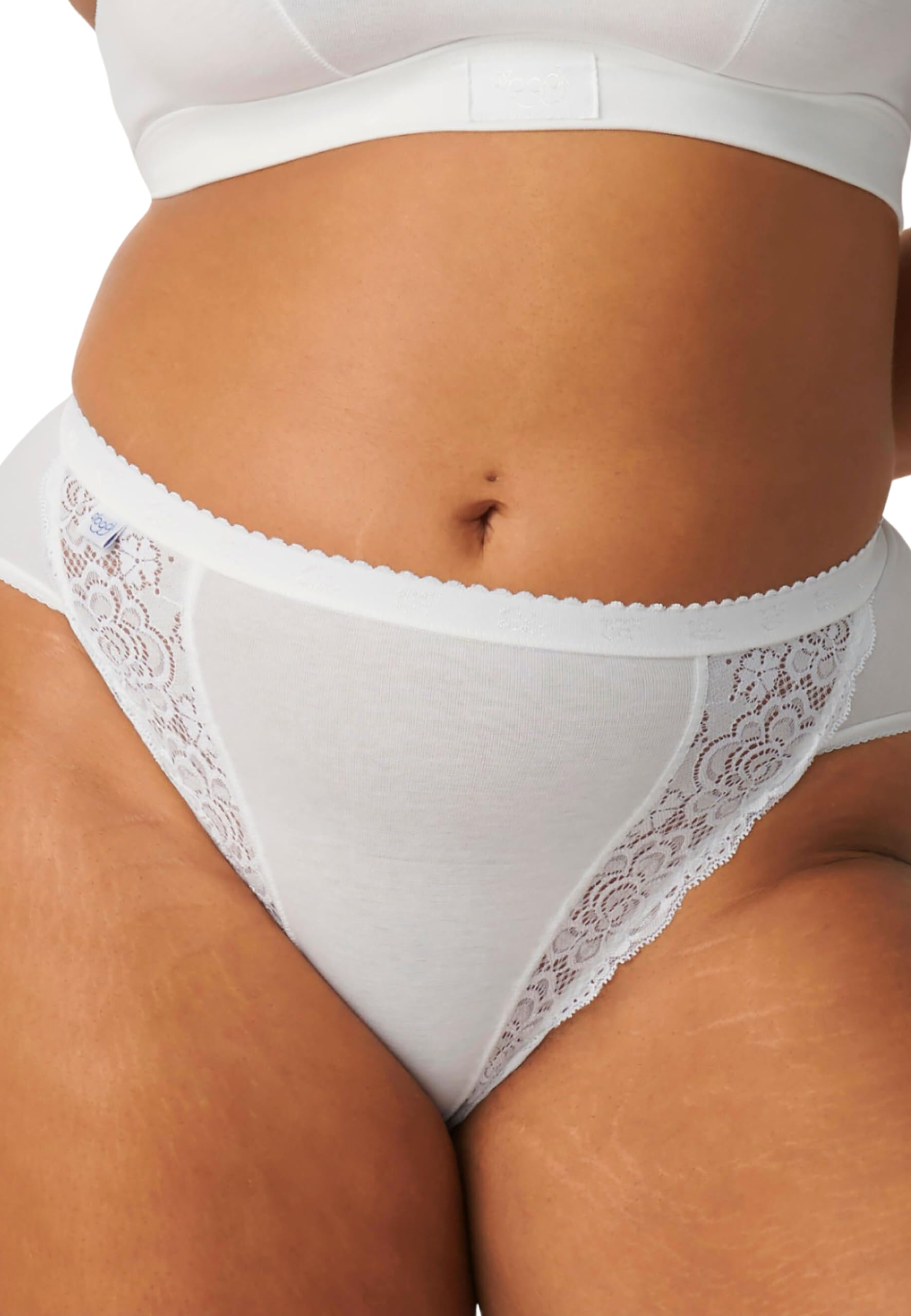 Sloggi Chic Tai slip donna bianco 4 pezzi taglia 48