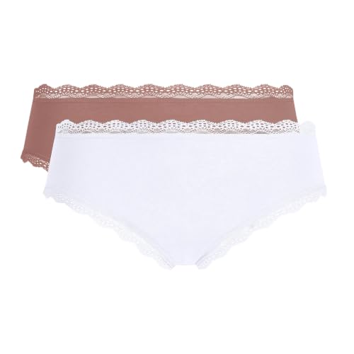 DIM Daily Cotone Pizzo shorty donna set 2 pezzi traspirante