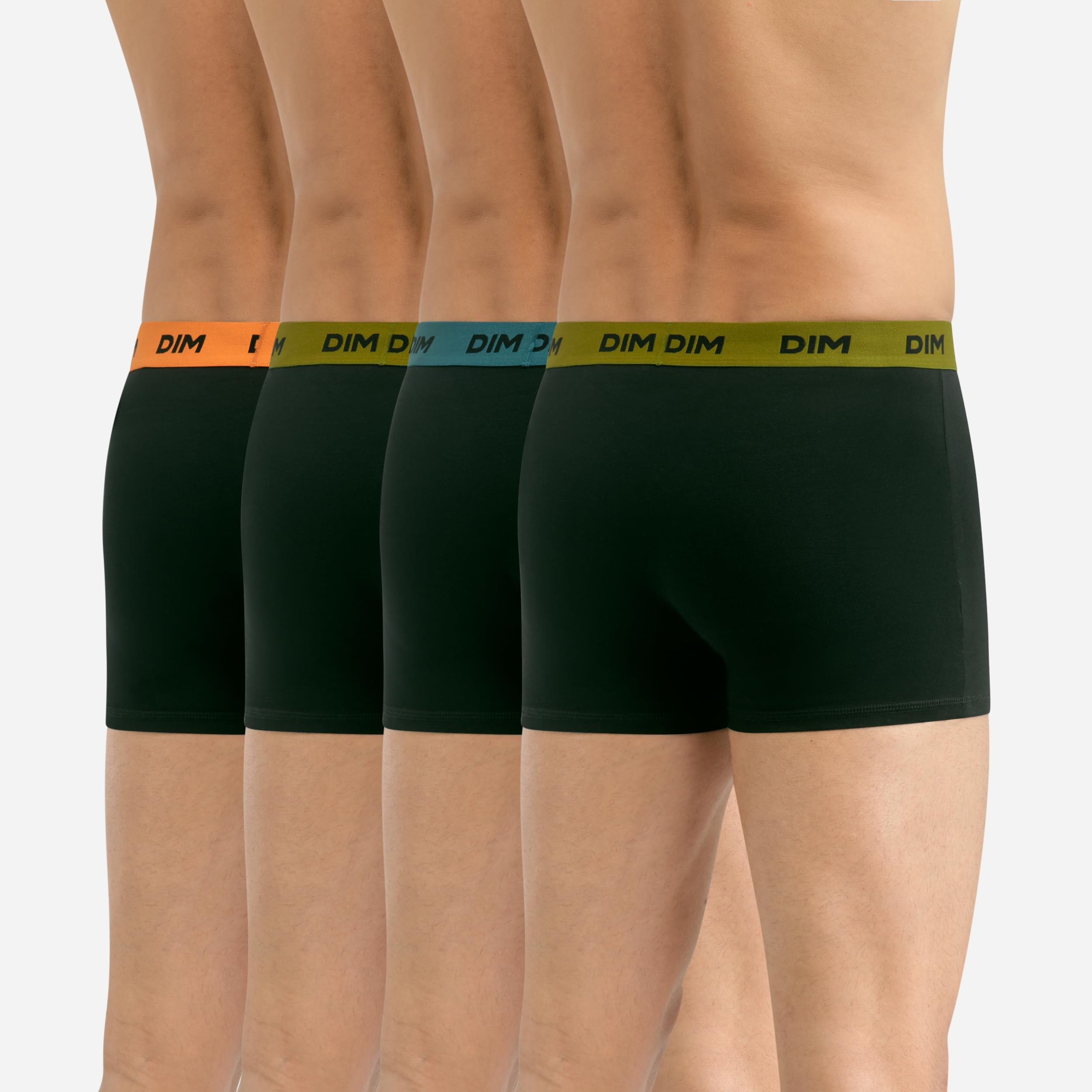 DIM Mix And Colors Coton Stretch X4 boxer uomo S cotone