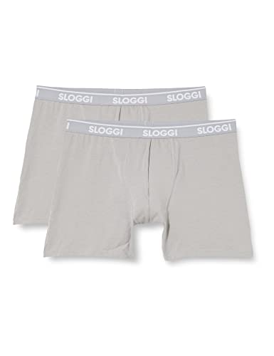 Sloggi Go ABC H Short 2P boxer uomo 2 pezzi nero