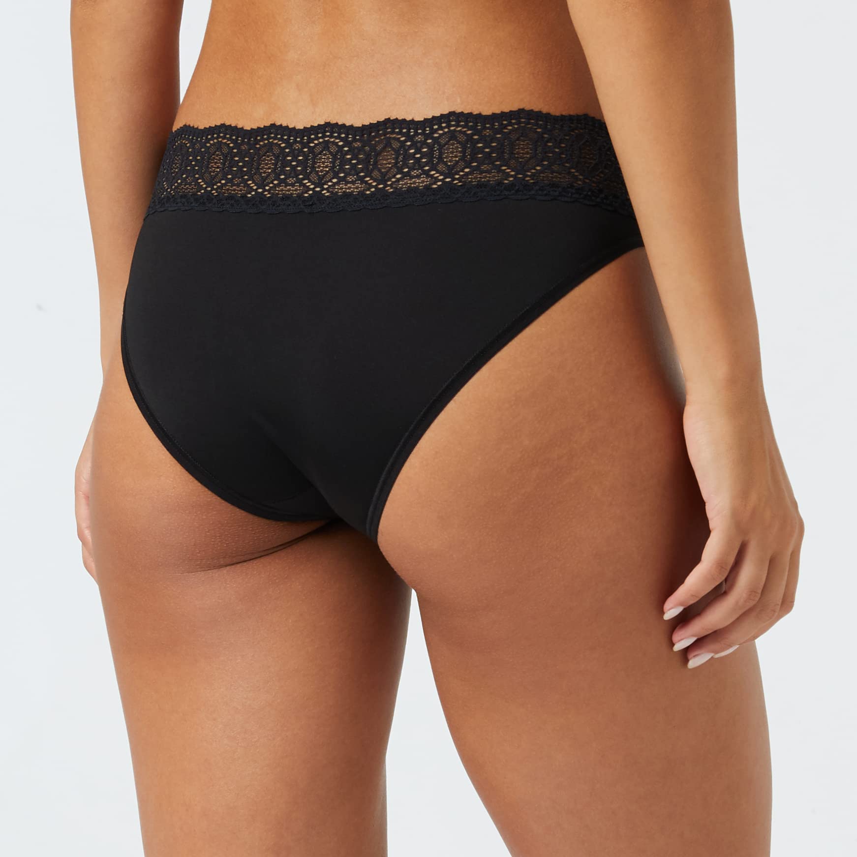 sloggi Pure Sense Luxe Tai C2P mutande S nero x2