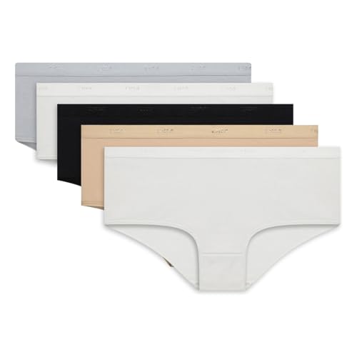 DIM Les Pockets Ecodim boxer donna S x5 nero cotone