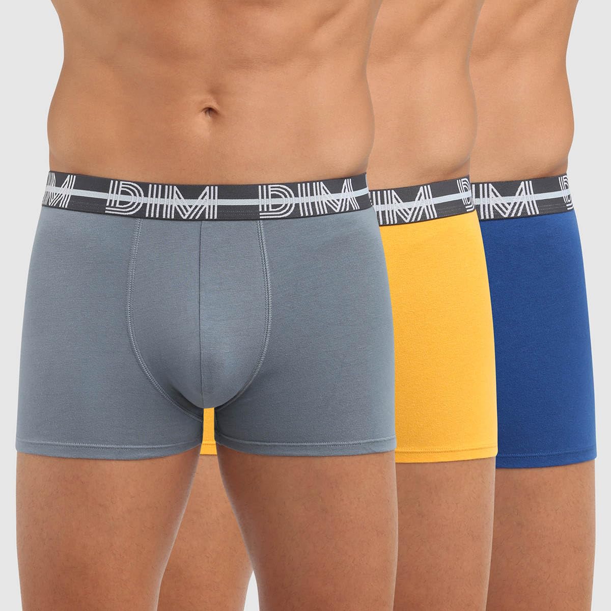 Dim Mix & Powerful boxer uomo L cotone x3 elastico logo