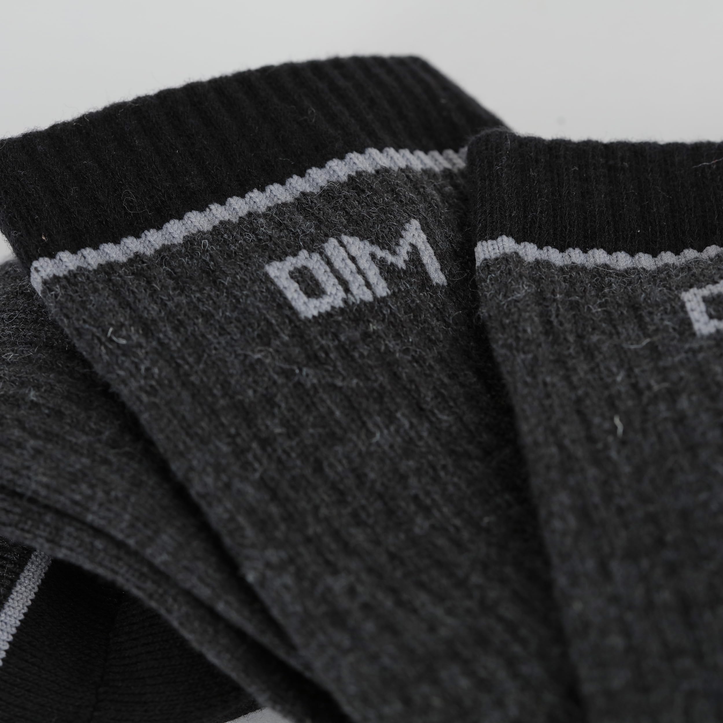 DIM Outdoor Work calzini uomo x3 grigio melange rinforzati