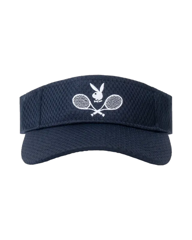 Playboy Sports Mesh visiera tennis navy mesh