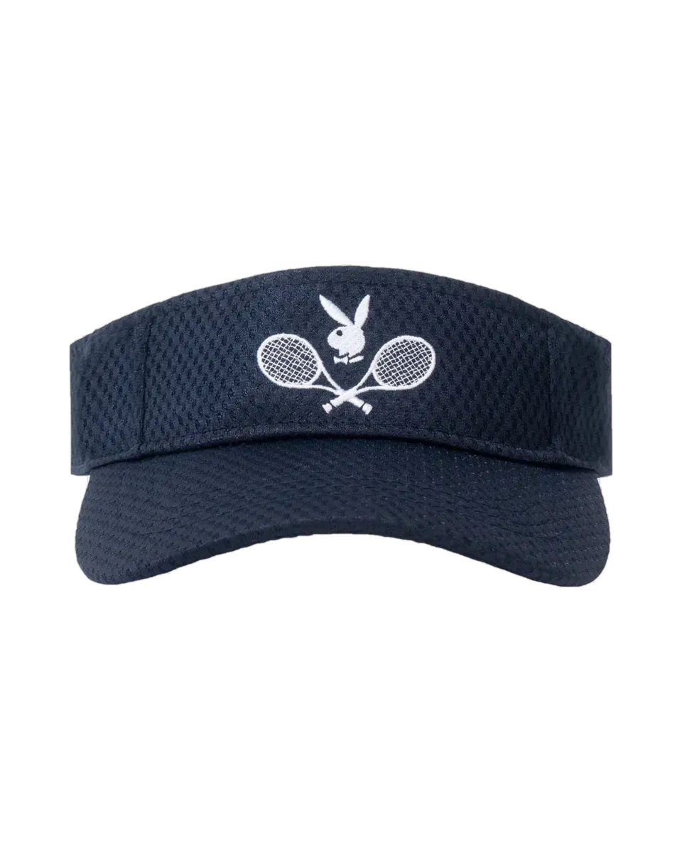 Playboy Sports Mesh visiera tennis navy mesh