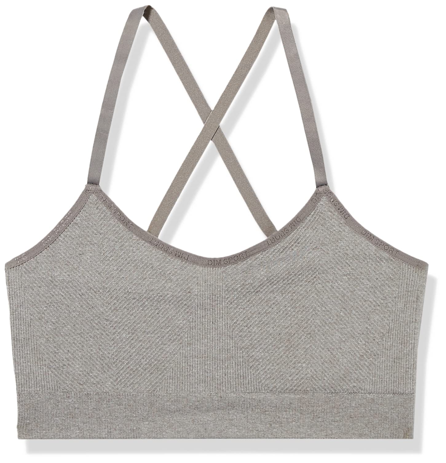 DIM Sport Brassiere X1 reggiseno senza cuciture grigio