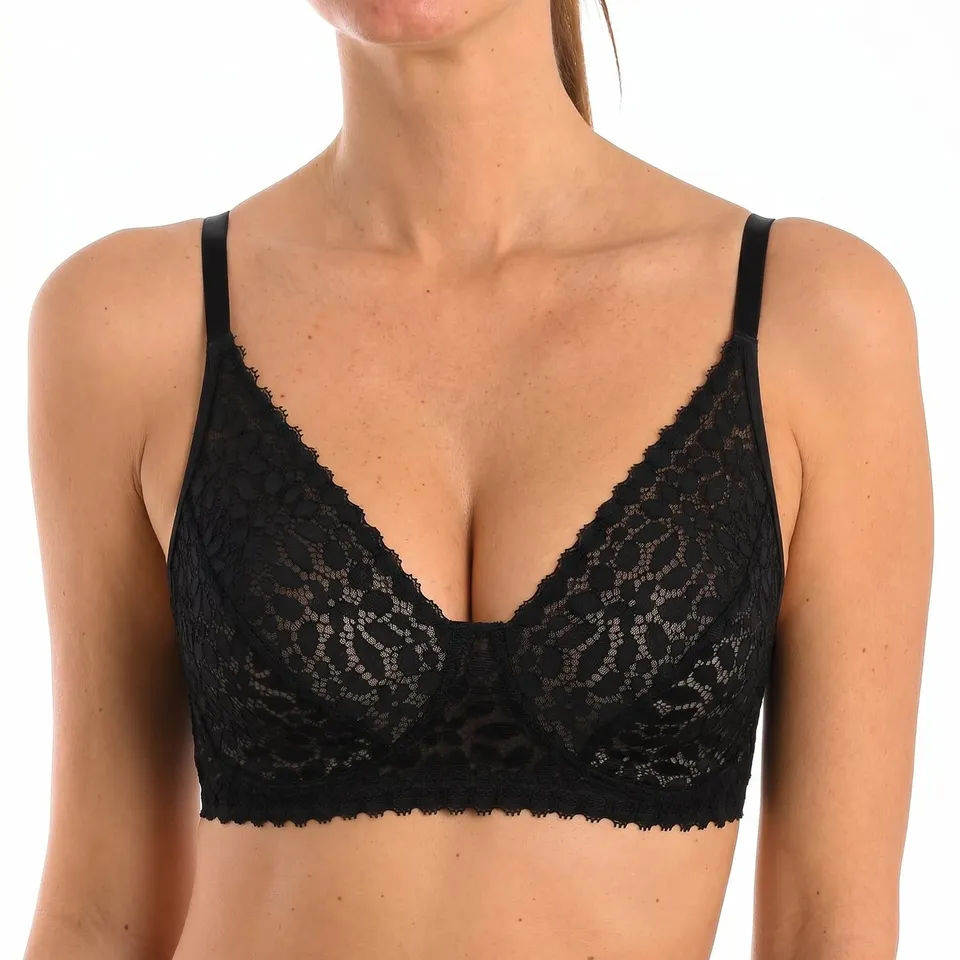 DIM Daily Dentelle reggiseno pizzo floreale senza ferretto