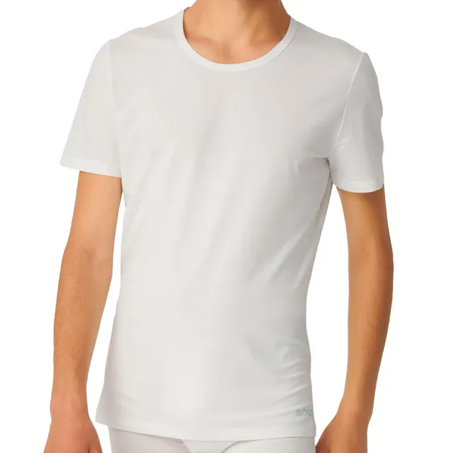 Sloggi Ever Cool O-Neck Maglietta Uomo Nero Leggera