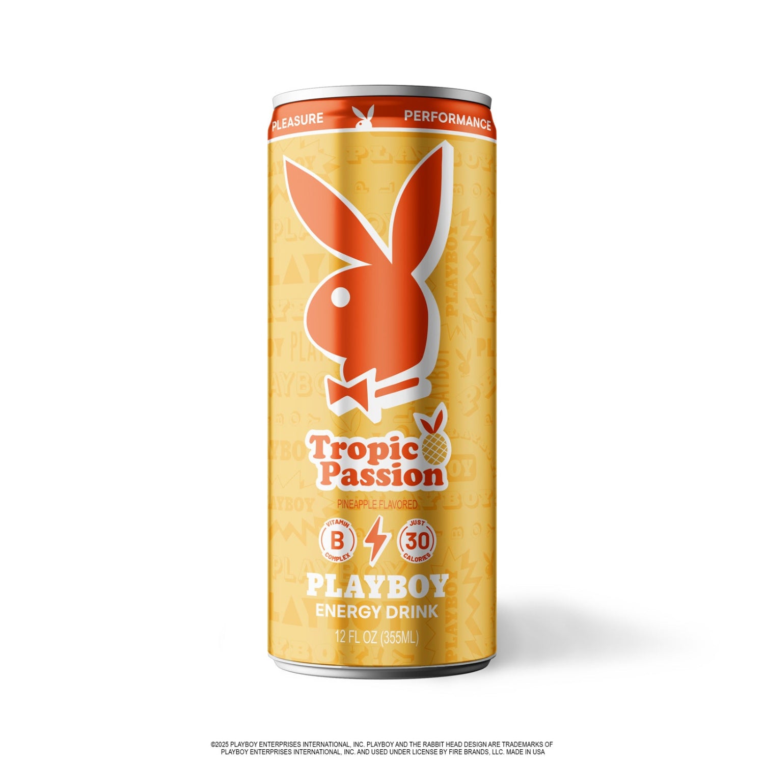 Playboy Tropic Passion energy drink ananas 12 lattine 200 mg