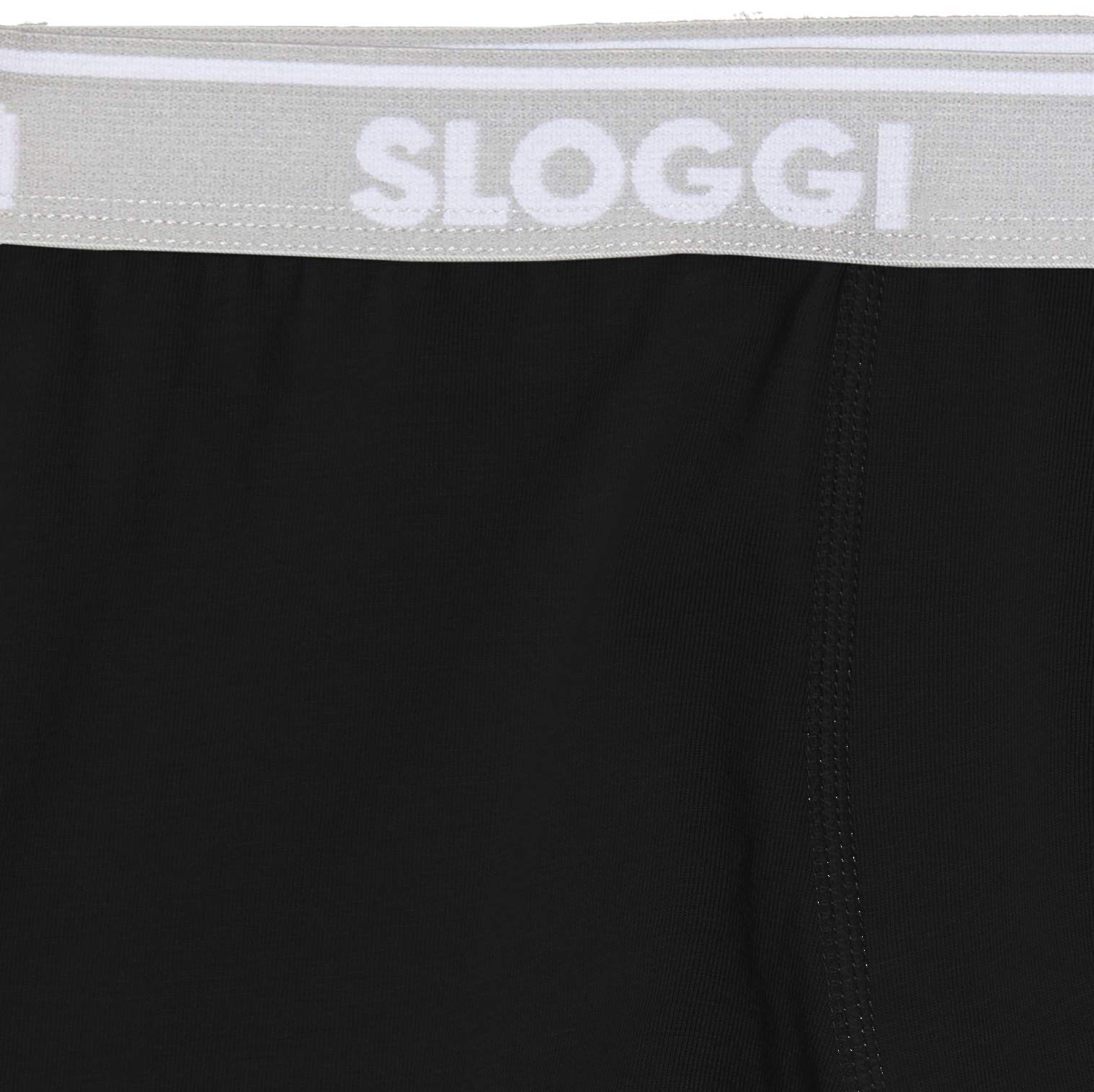 sloggi GO ABC Slip Hipster Uomo 2P M Nero Cotone