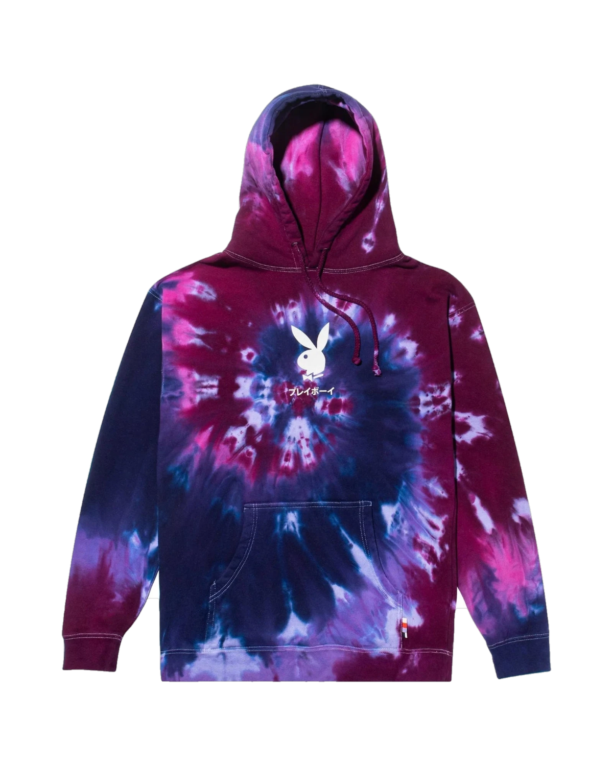 Playboy Tokyo Club felpa tie-dye viola Purple Passion