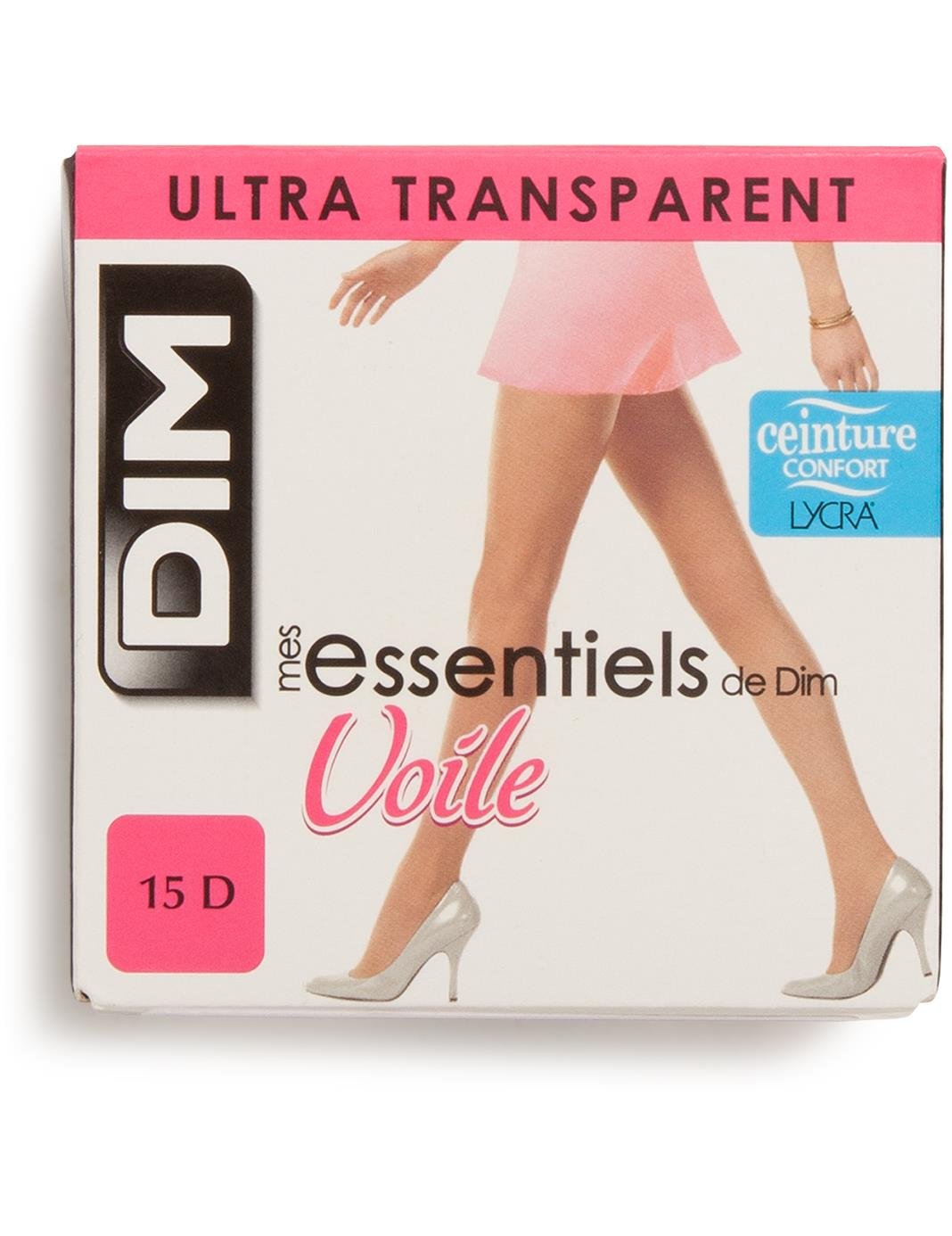 DIM Mes Essentiels 15D Collant Donna XL Nero Velato