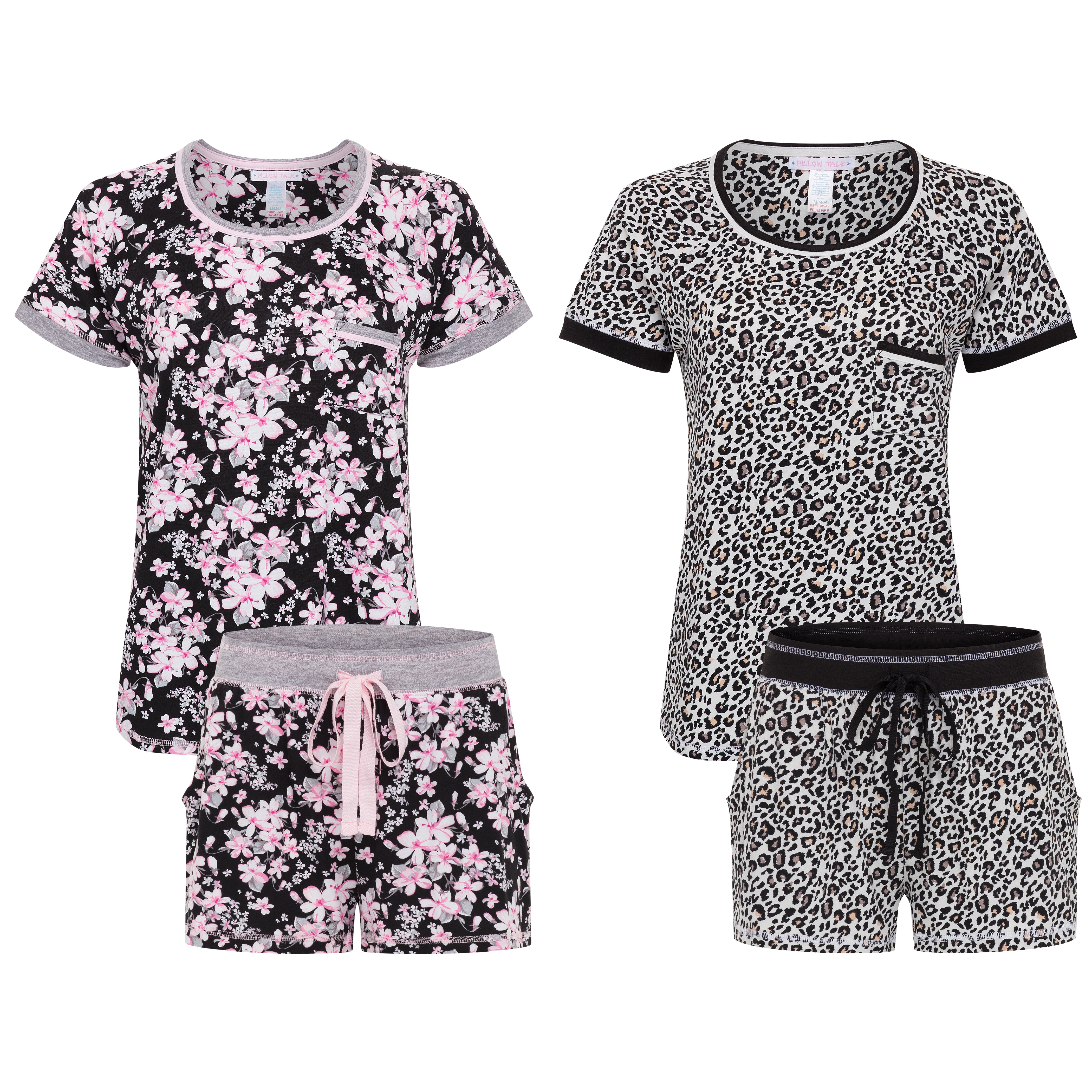 René Rofé Lightweight pigiama 2 pezzi floreale S