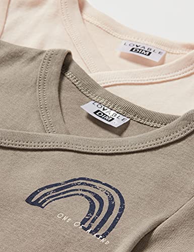 Dim Baby body neonato manica lunga cotone bio set