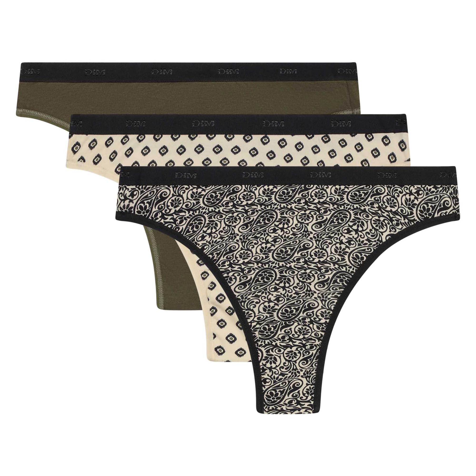DIM Pockets perizoma donna x3 taglia S cotone