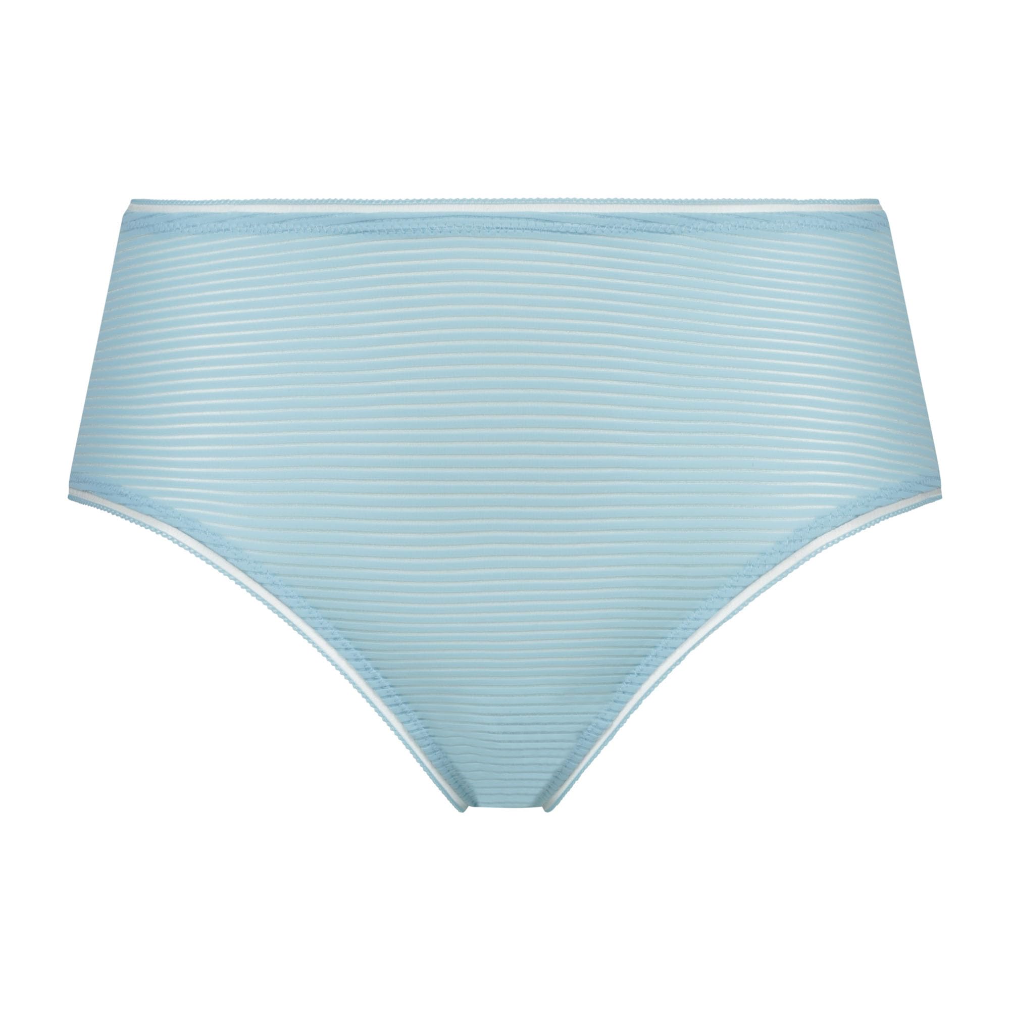 DIM x Ines de la Fressange culotte donna vita alta blu XXS