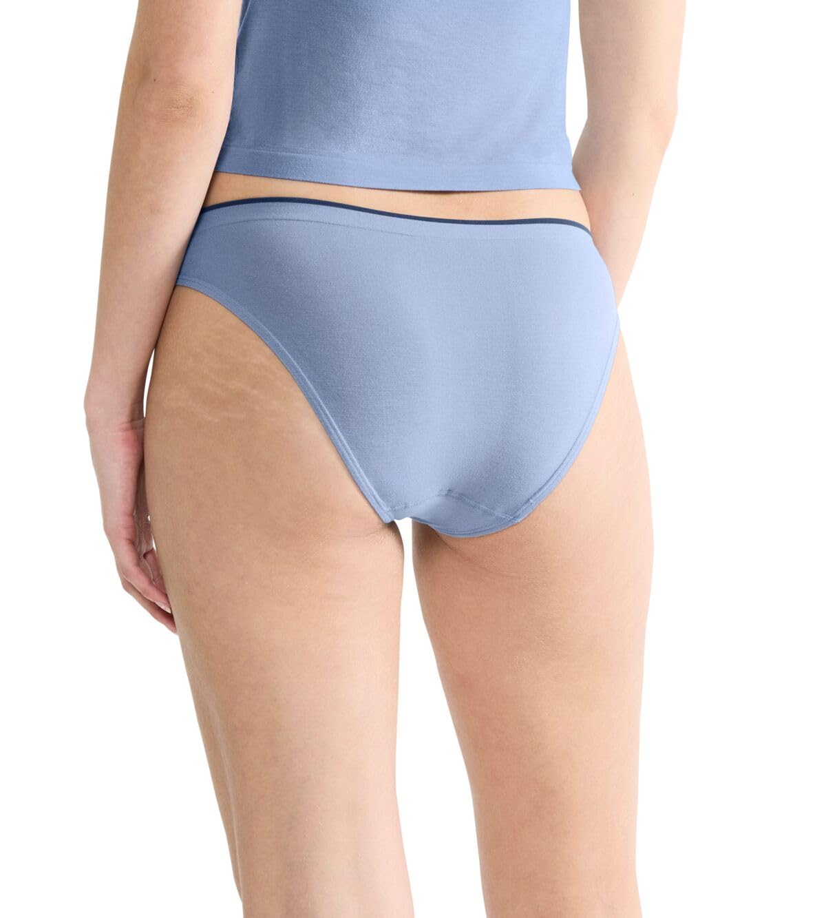 Sloggi Go Sense High Leg 2p slip donna 2 pezzi blu taglio alto