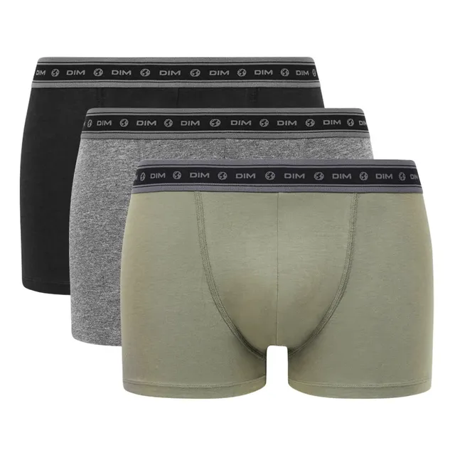 DIM Ecodim Green Bio Boxer Uomo Cotone Bio Pacco 3