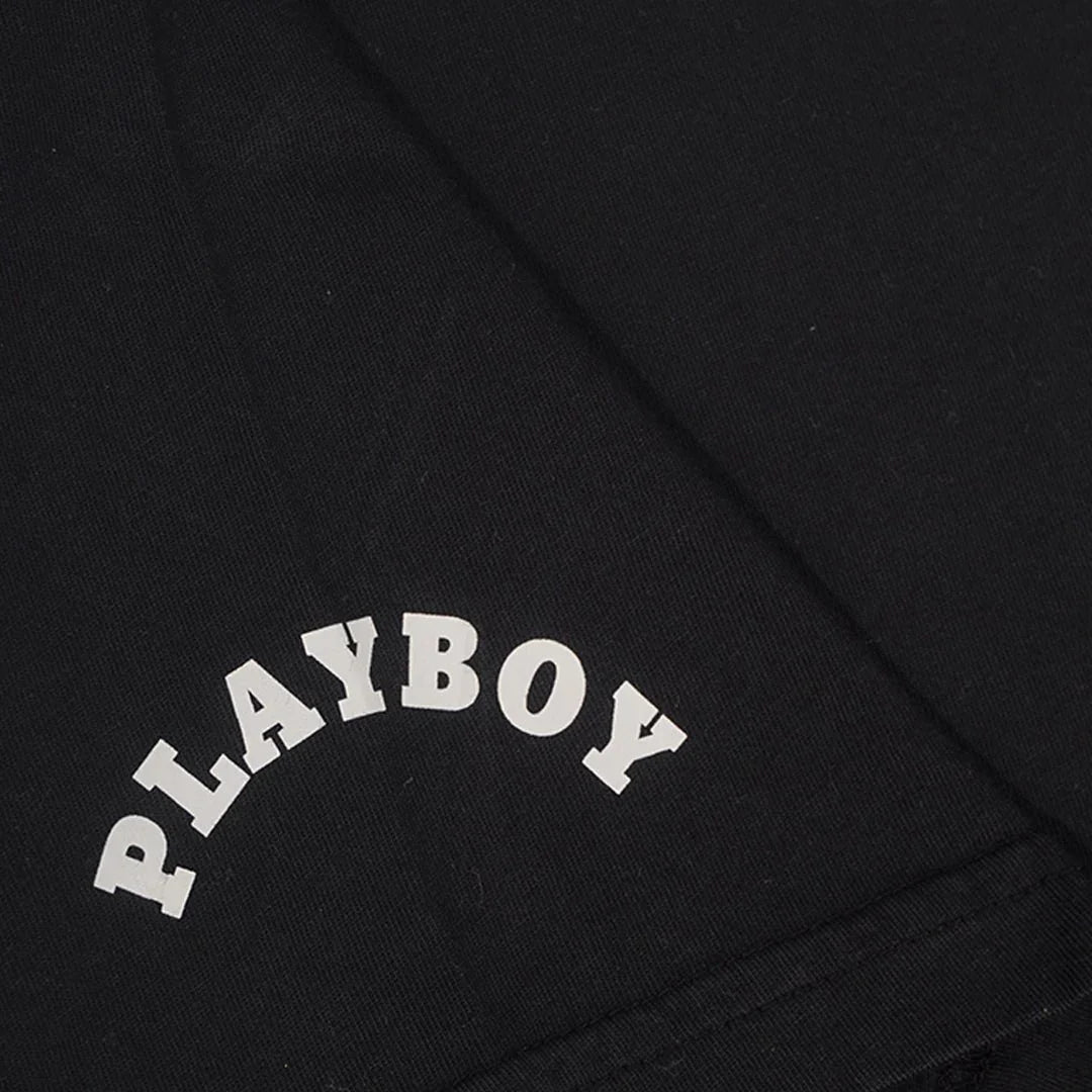 Playboy Bunny Pocket Tee maglietta gialla taschino logo
