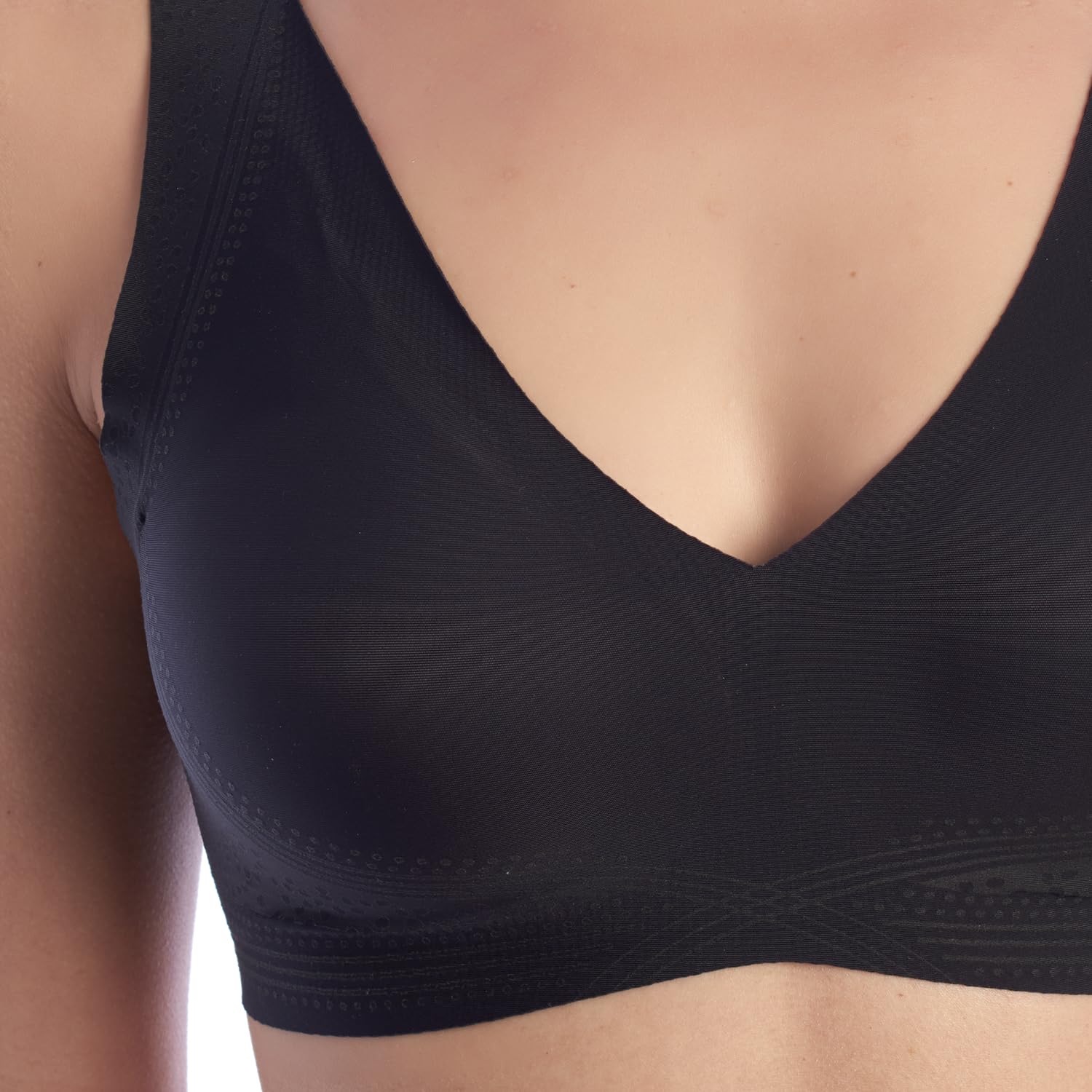 Sloggi Zero Feel N Ex Reggiseno Opaque Senza Ferretto Senza Cuciture