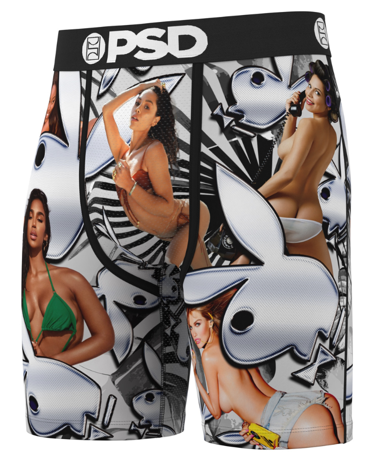 Playboy x PSD Bunny Chrome boxer multicolore elastico