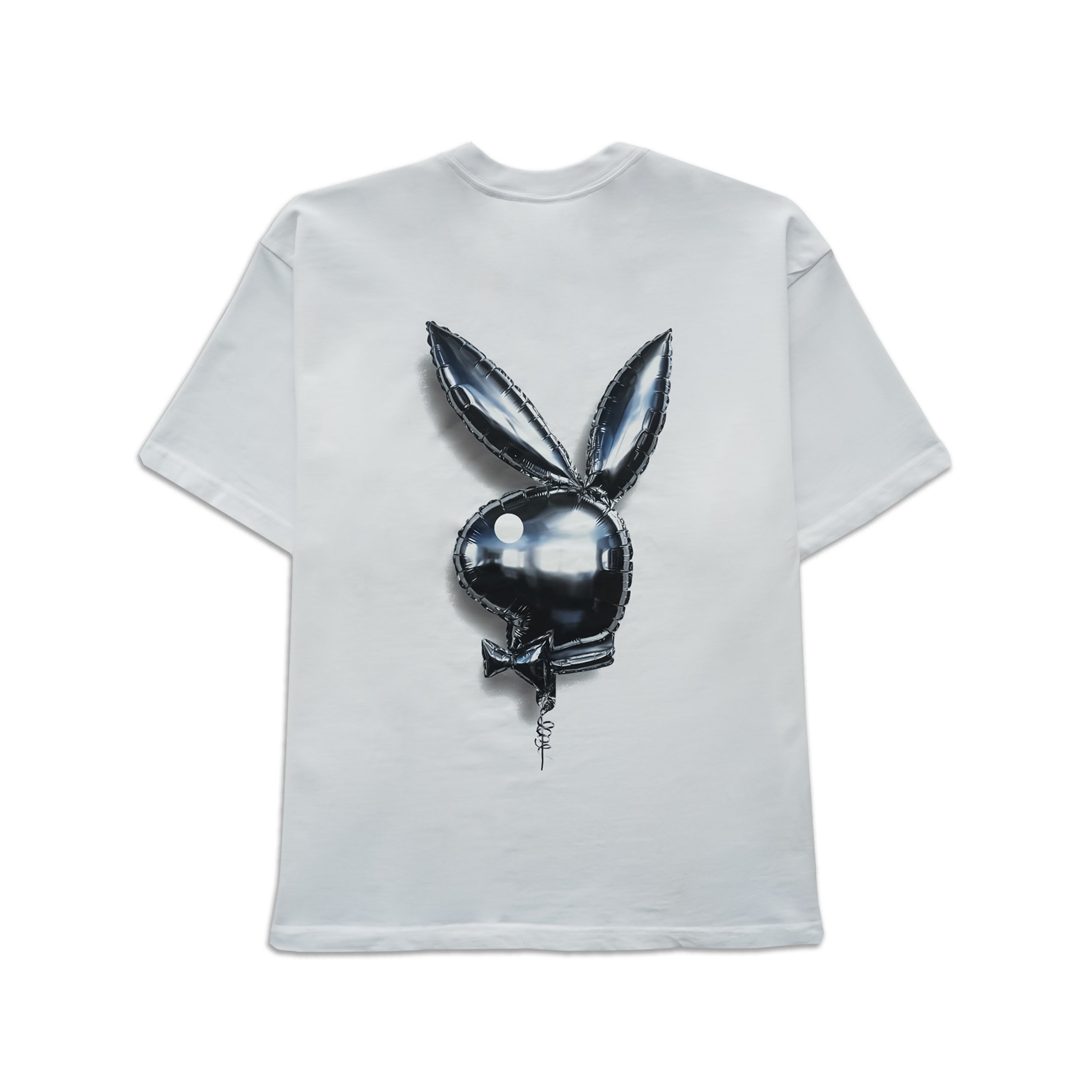 Playboy x Audien Balloon Bunny Tee maglietta bianca cotone