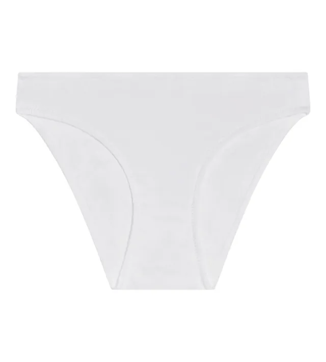 DIM Essentiels slip bianco 3XS cotone x1 classico