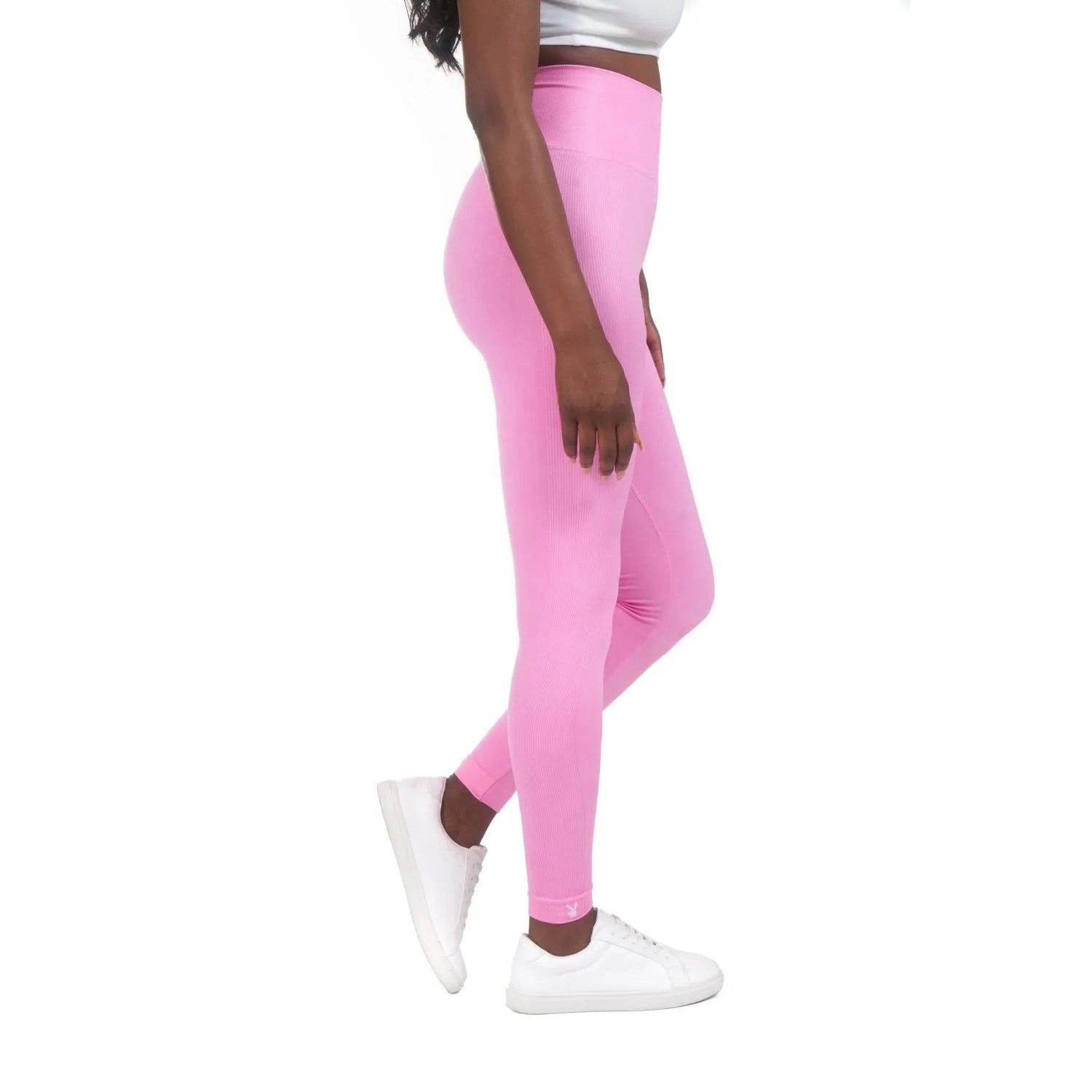 Playboy Sport Legging donna vita alta elasticizzato training