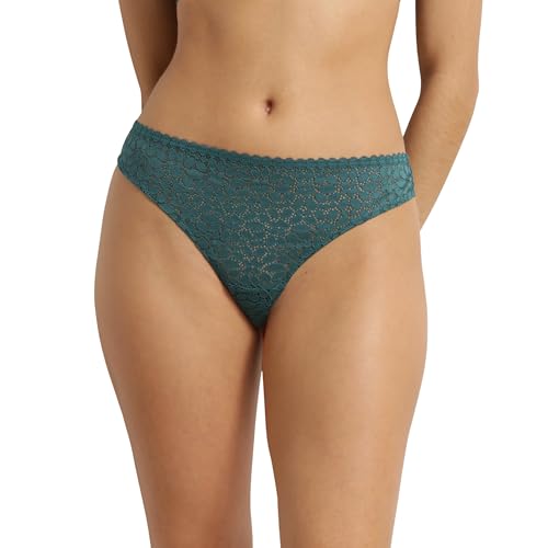 DIM Pizzo Floreale tanga donna x1 dettaglio tulle