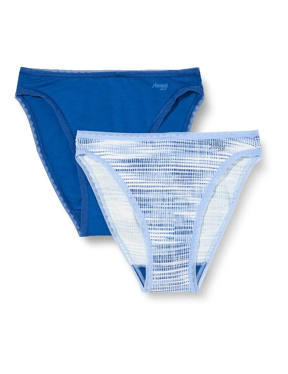 Sloggi GO Tai C2P slip donna x2 M blu cotone bio