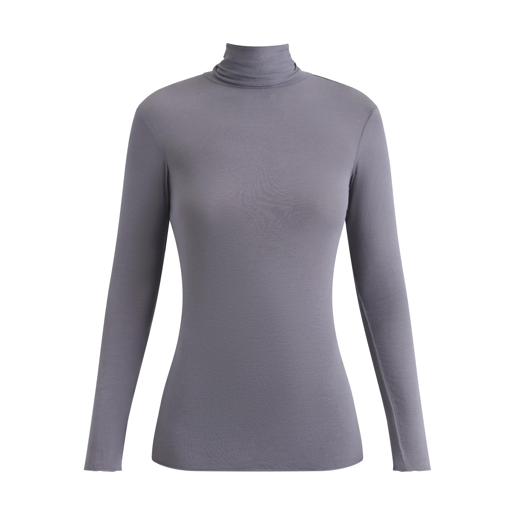 DIM Termale body donna dolcevita cashmere nero