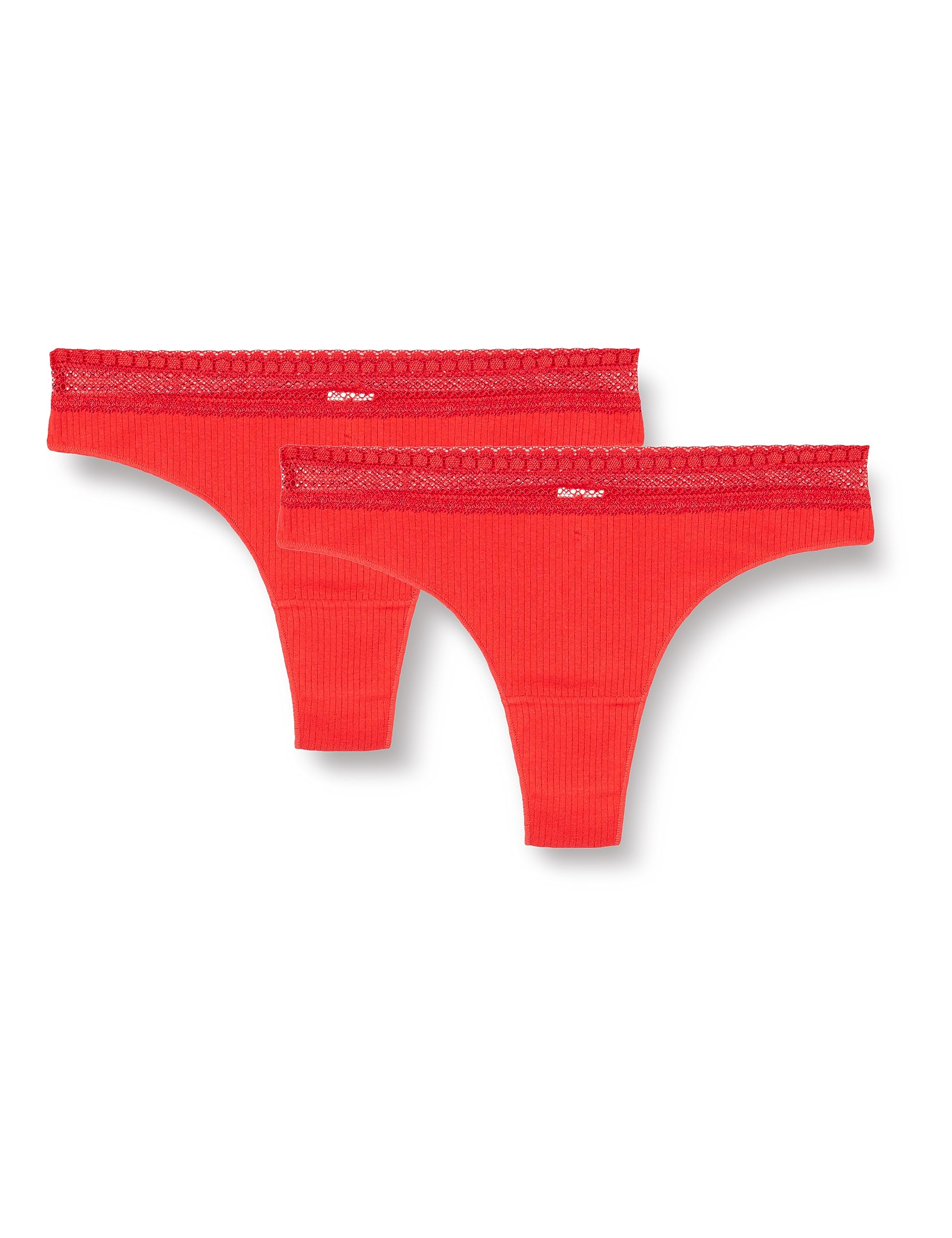 Sloggi Go Ribbed Brazil slip donna x2 a coste