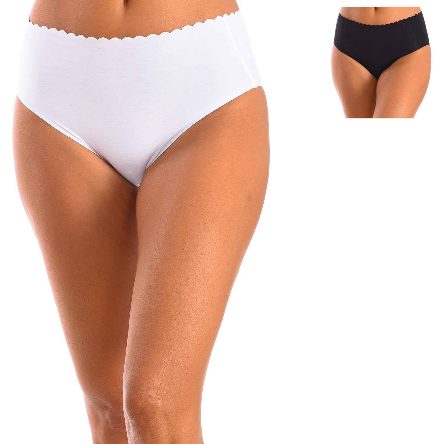 DIM Body Touch Mutandine Alte Cotone x2 Invisibili