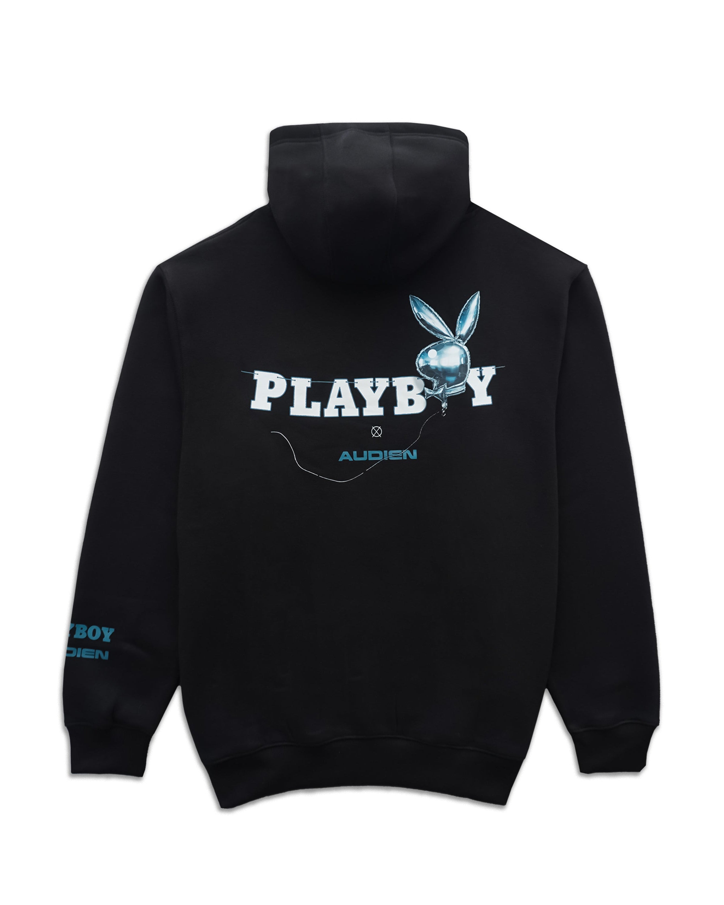 Playboy x Audien Chrome Bunny felpa cappuccio nera