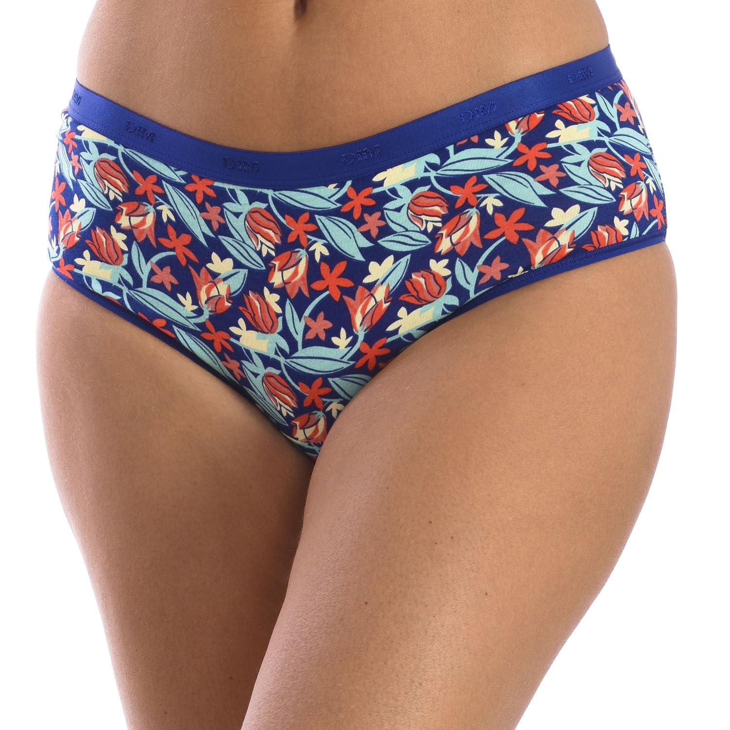 DIM Les Pockets Slip Donna x5 Terracotta Cotone