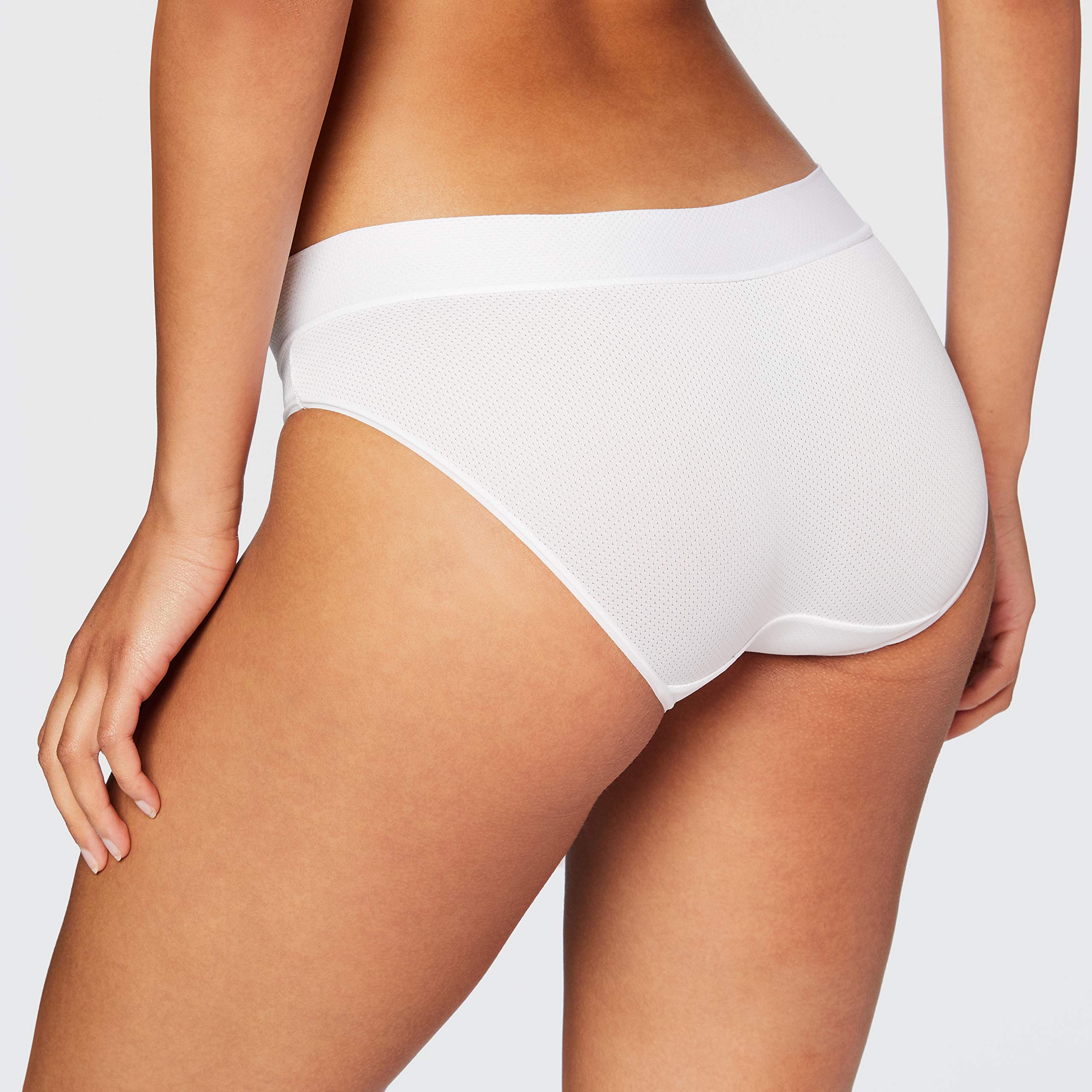 DIM Slip Sport slip donna traspirante bianco x2