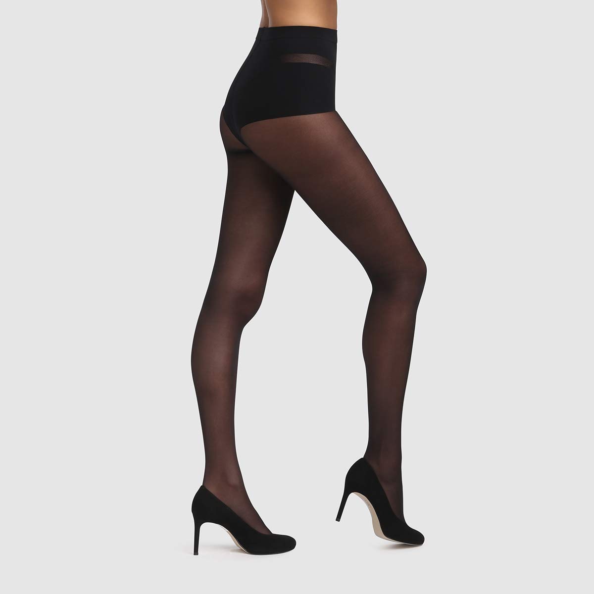 DIM Diam's collant donna modellante nero XL pancia piatta