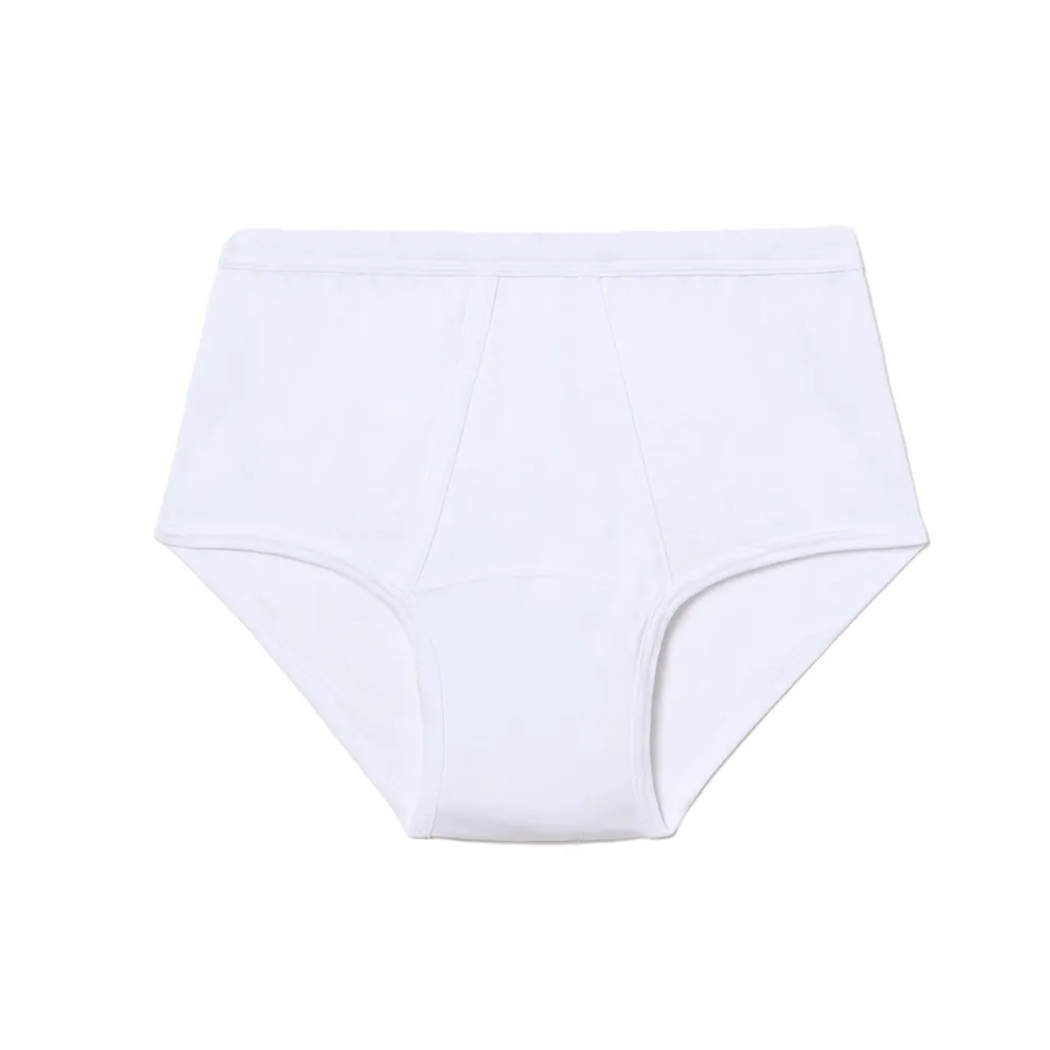 DIM Maxi Classic Slip Uomo L x2 bianco cotone