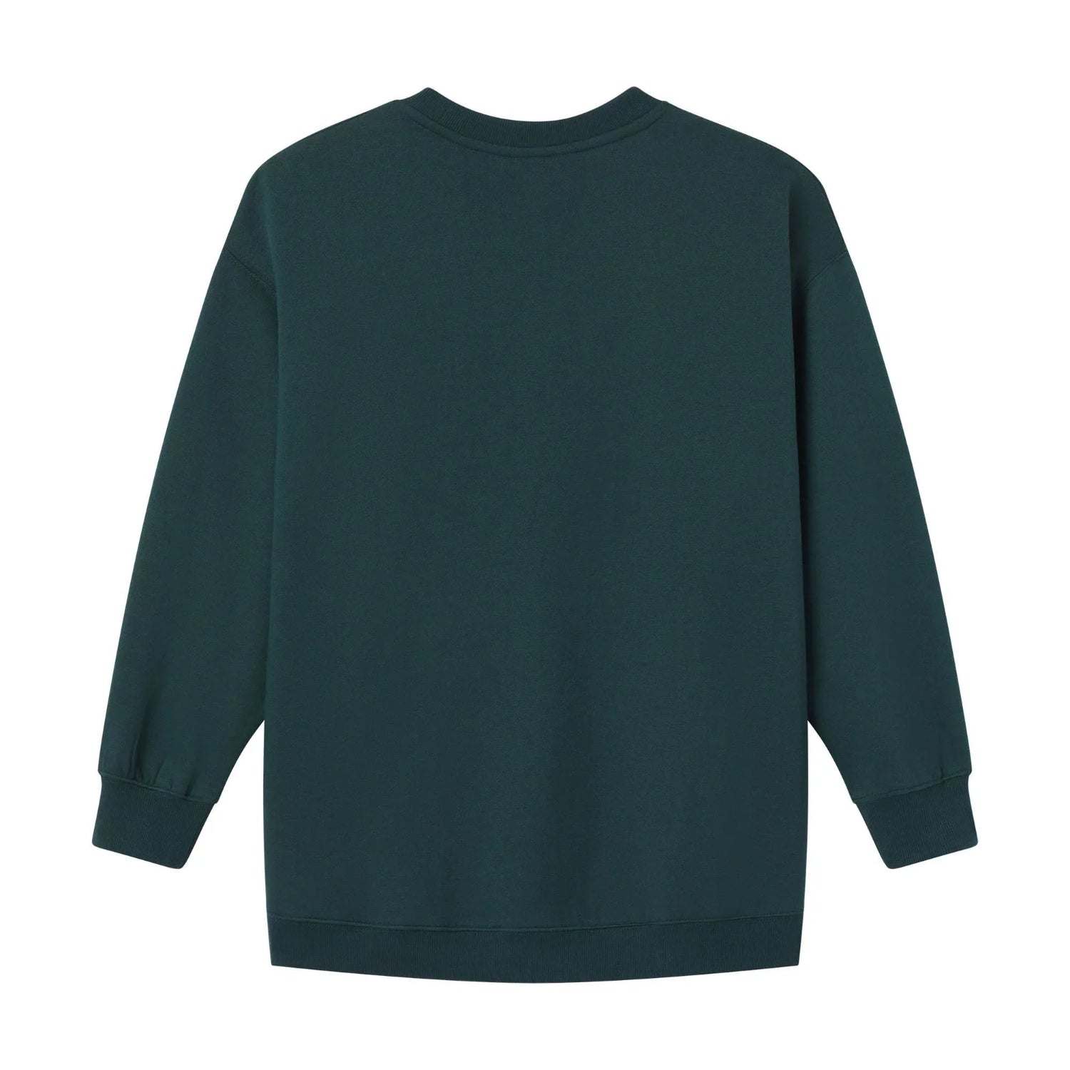 Playboy Campus Varsity felpa girocollo donna verde pile