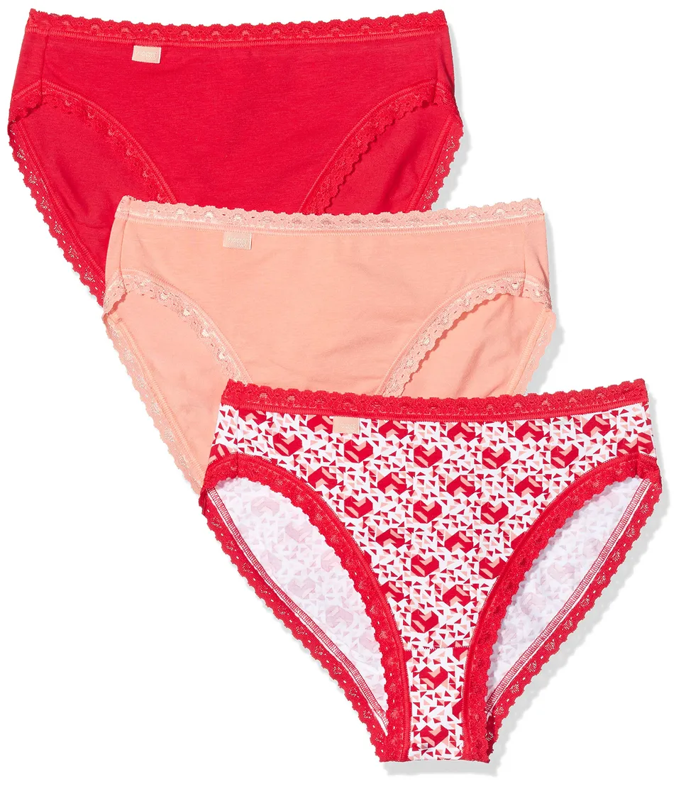 sloggi Basic+ slip donna 3 pezzi cotone midi