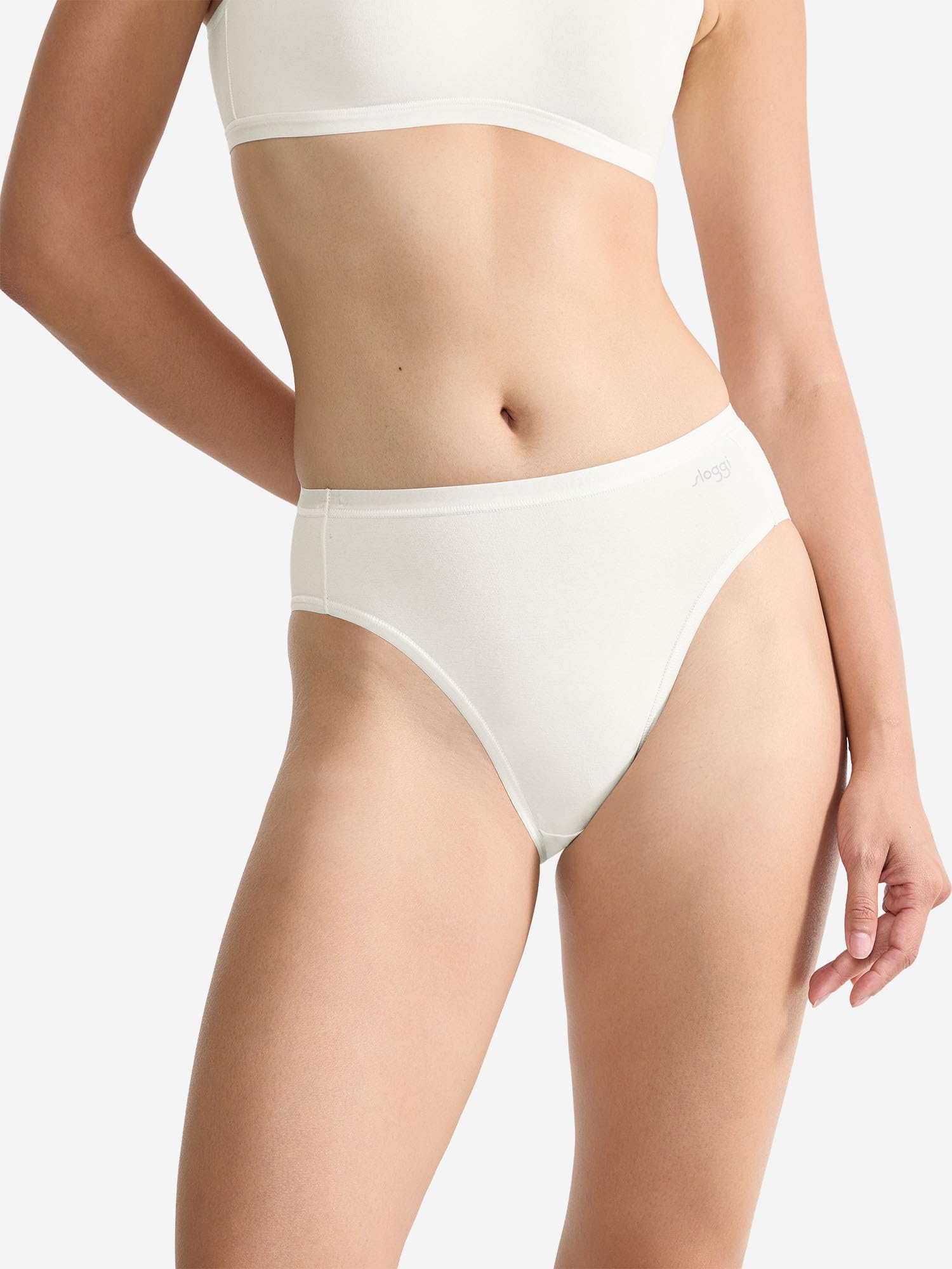 Sloggi Go Daily Cotton Tai Slip Donna S Silk White