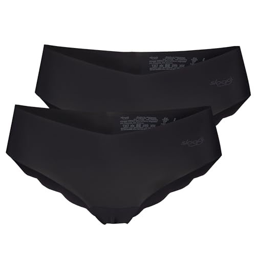 sloggi Zero Microfibre H Hipster slip 2 pezzi neri