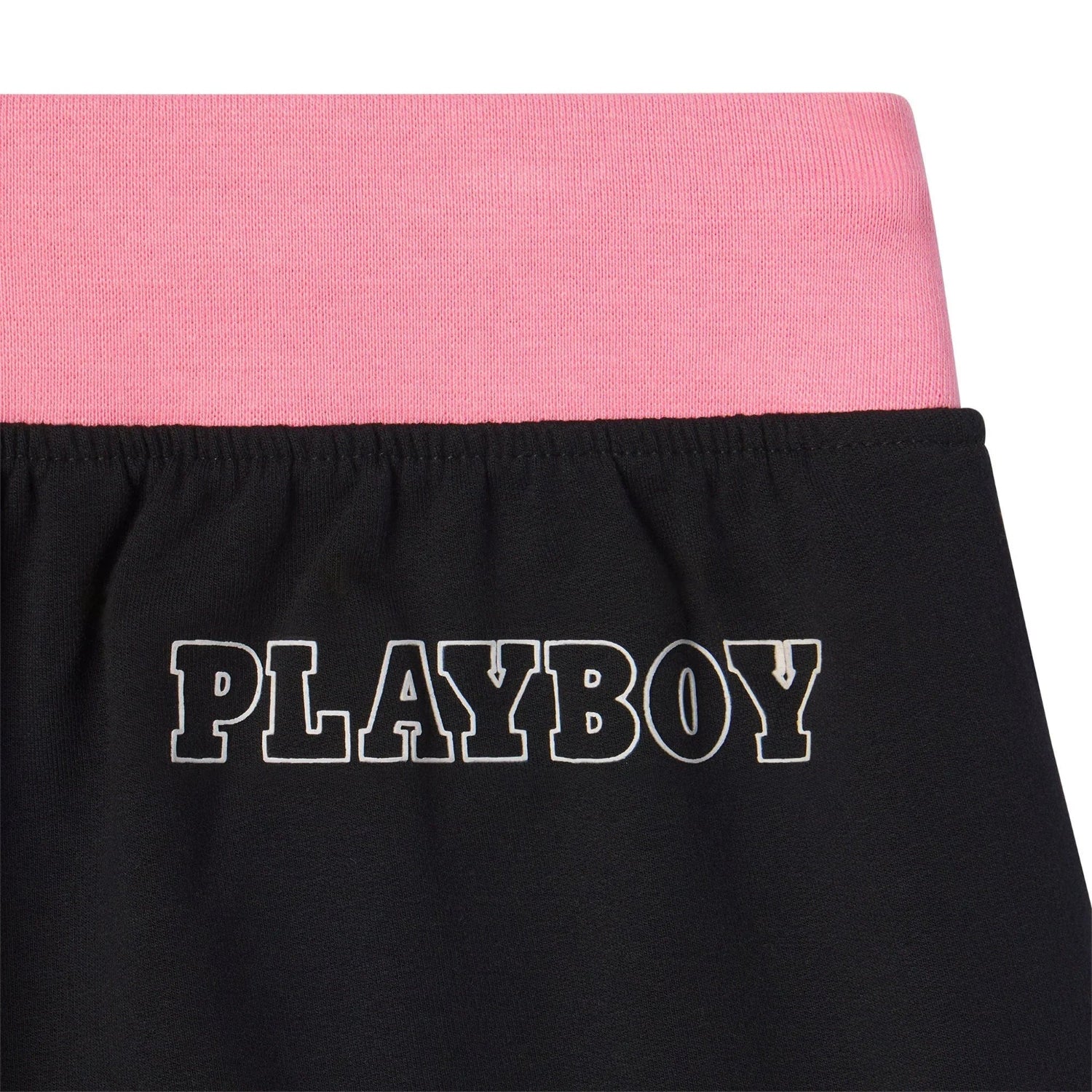 Playboy Logo shorts donna in cotone con tasche