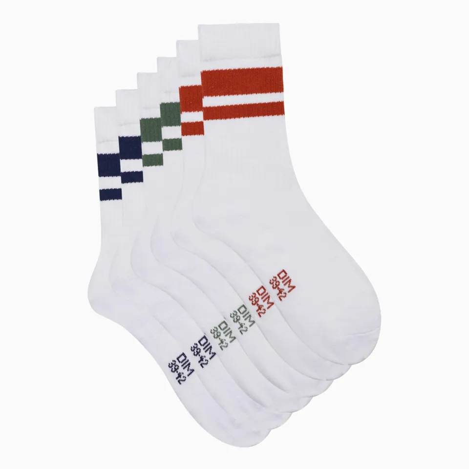Dim Ecodim Sport X3 Calze Uomo Corte 39-42 3 Pezzi