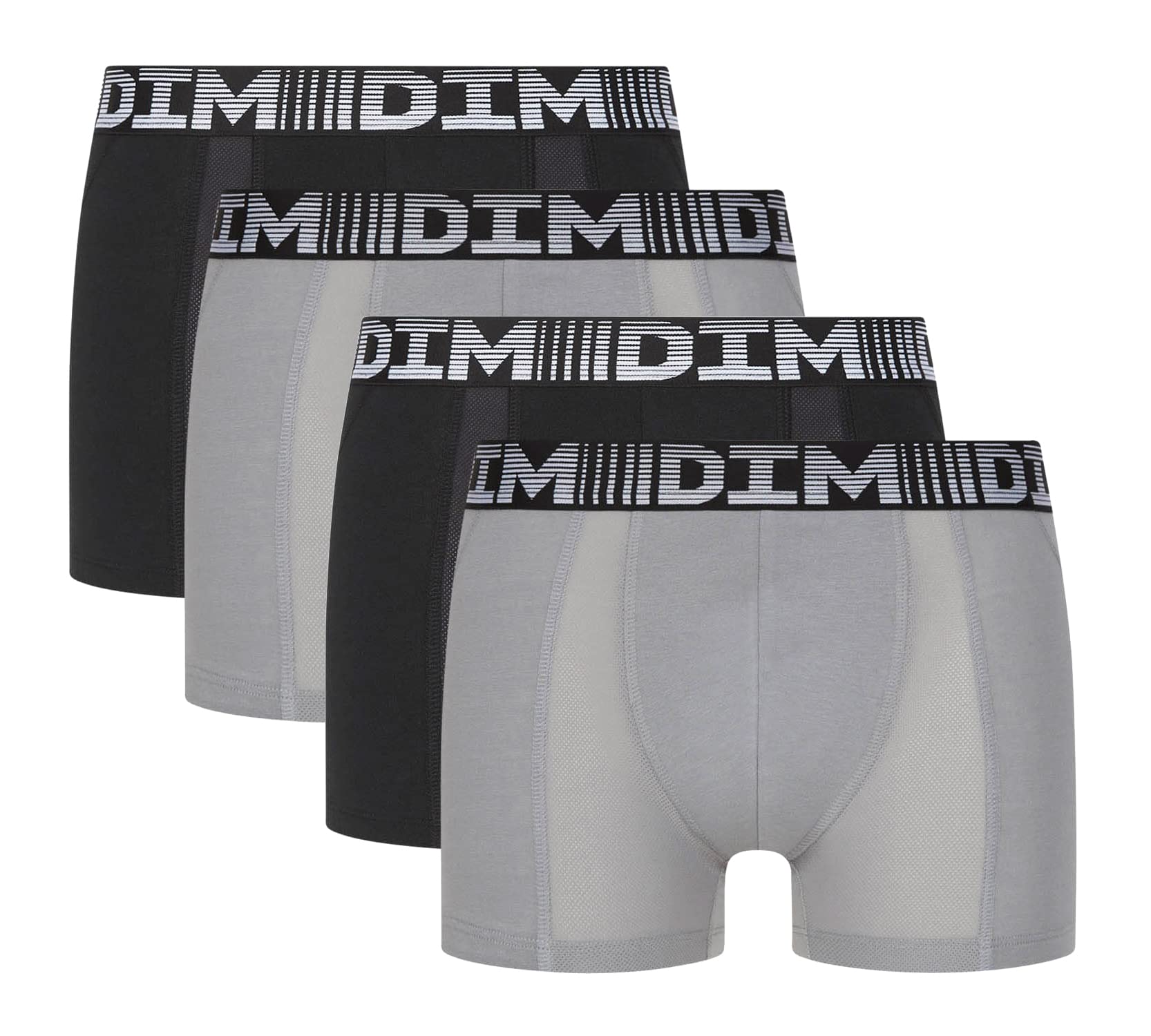 DIM 3D Flex Air boxer uomo x4 XXL nero cotone