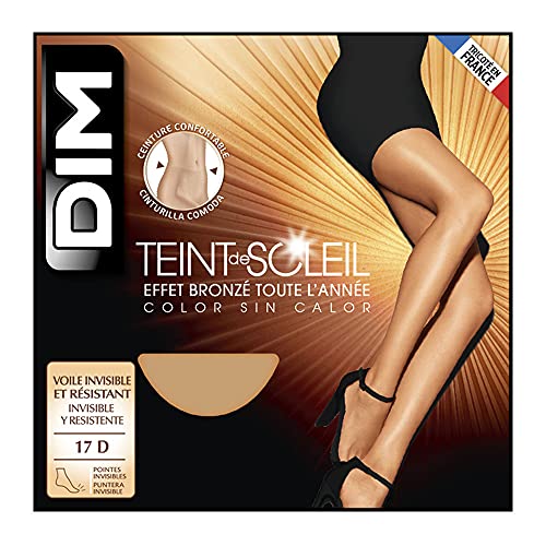 Dim Sun Teint collant donna S sabbia effetto abbronzato