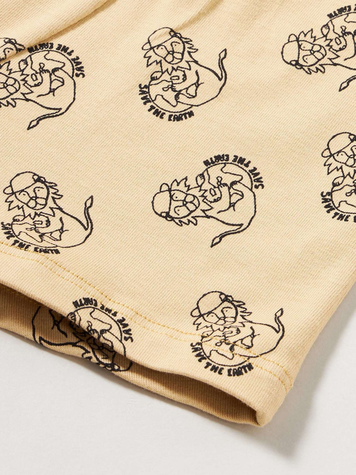DIM Fashion Coton Boxer Bambino Cotone Stampa Lion