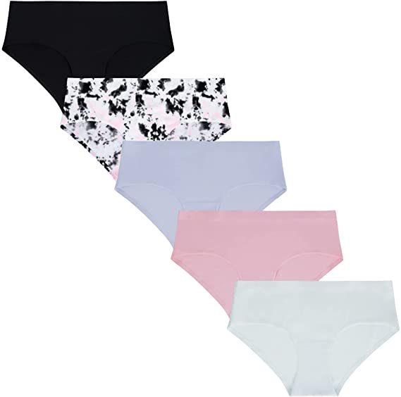 René Rofé 5 Pack slip hipster invisibili 5 pezzi tinta unita